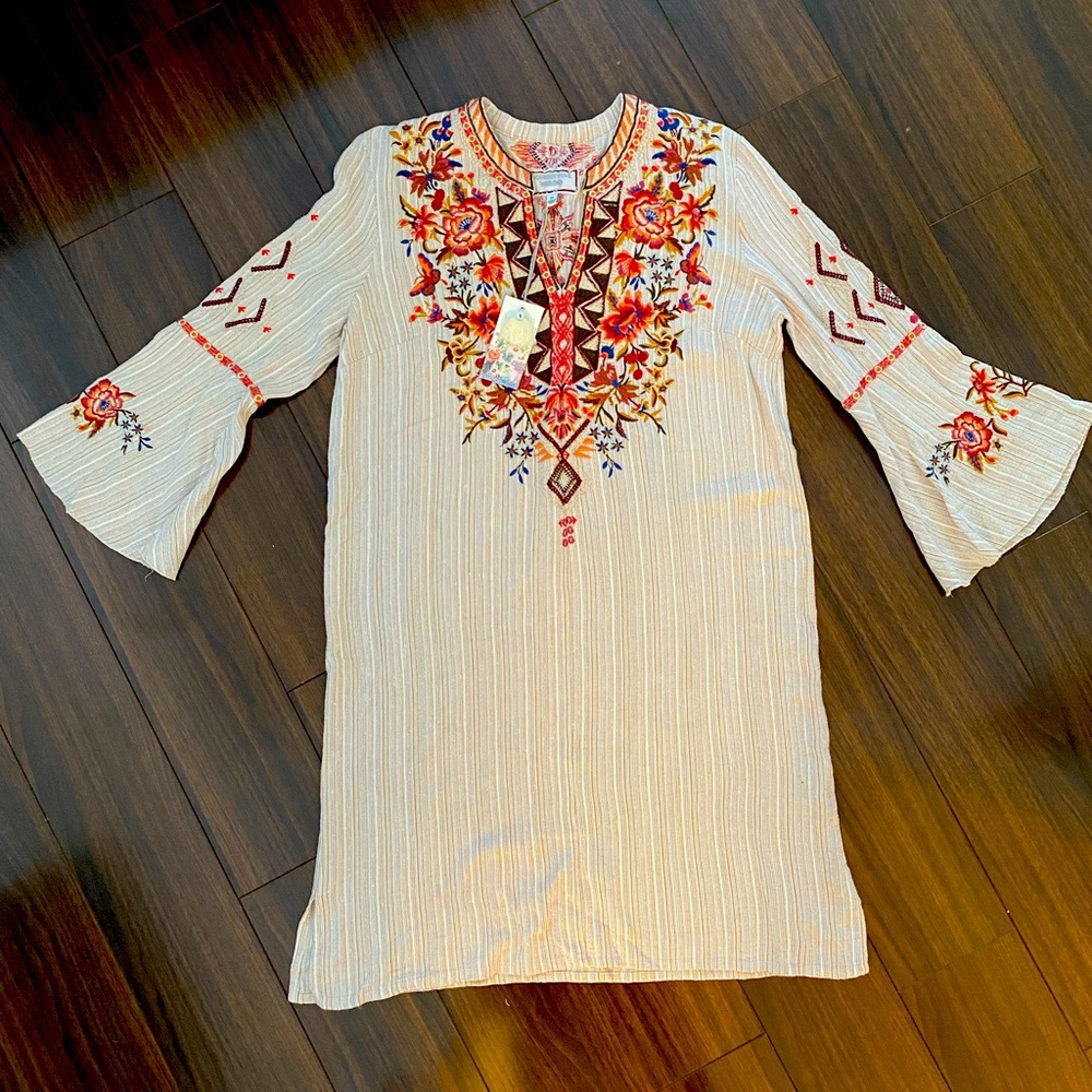 Johnny Was Kirpa circle sleeve dress NWT